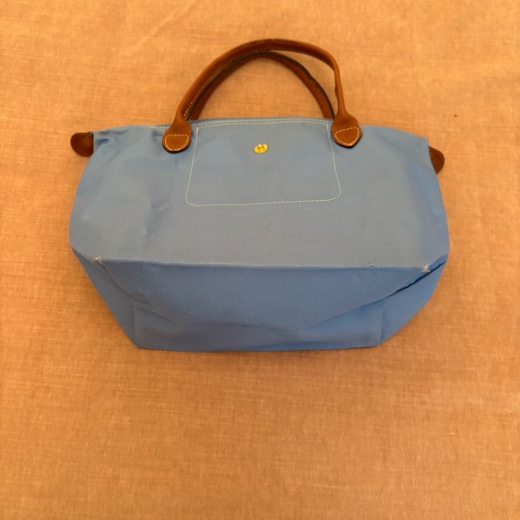 Longchamp
Le Pliage Original Small Nylon Tote Bag blue gold hardware - Picture 7 of 8